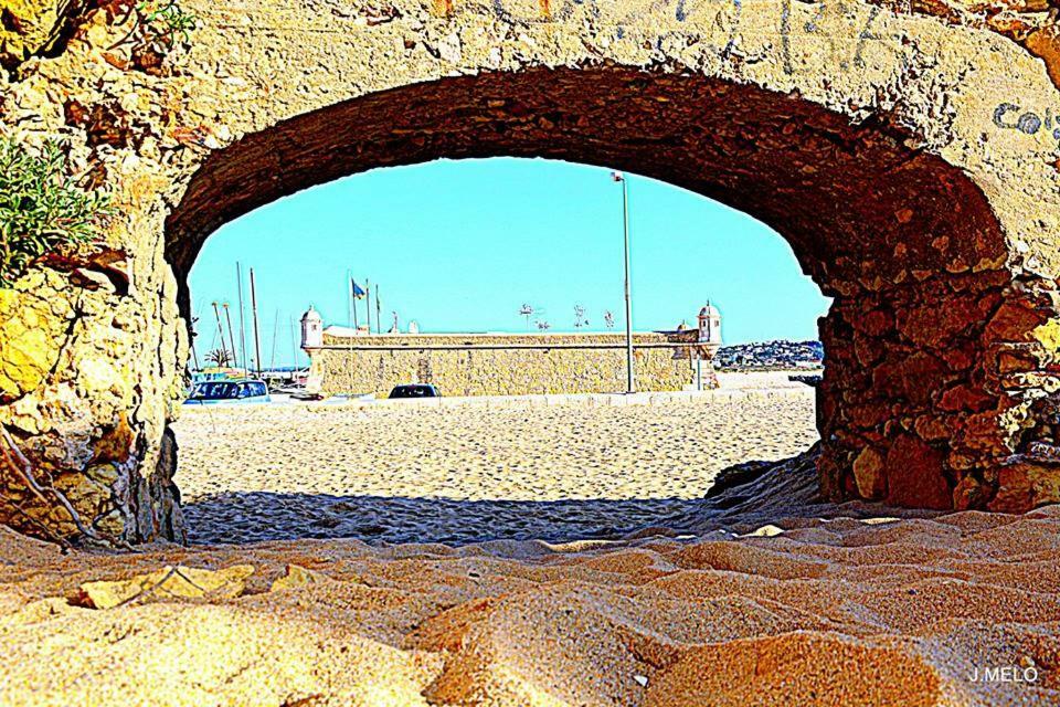 Apartmento Praia Da Dona Ana Lagos Buitenkant foto